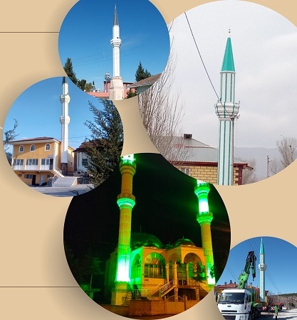 erzurum çelik minare yapımı